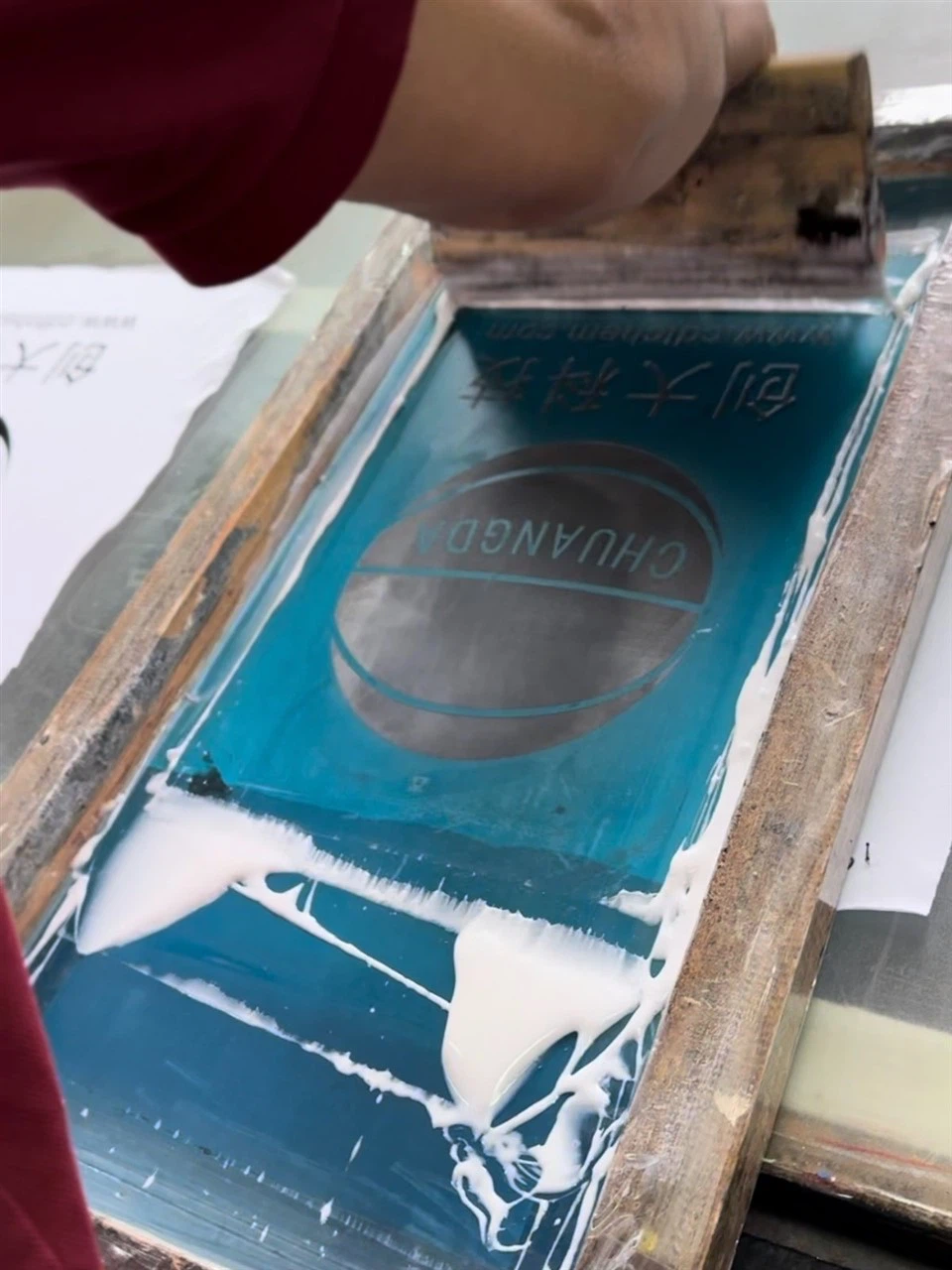 3 screen printing rubber ink